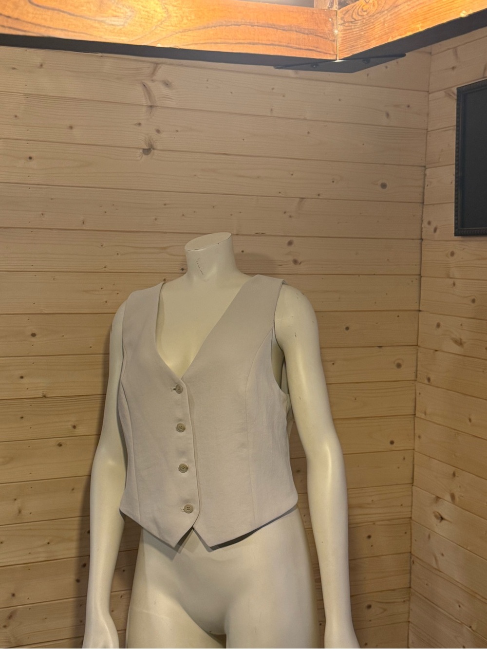 Wilfred cream Women’s Tailored Vest